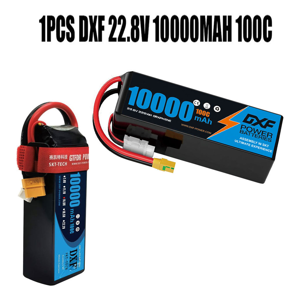6S Lipo Battery 22.2V 5000Mah - Akumulator Lipo DXF 6S 10000mAh 22.2V