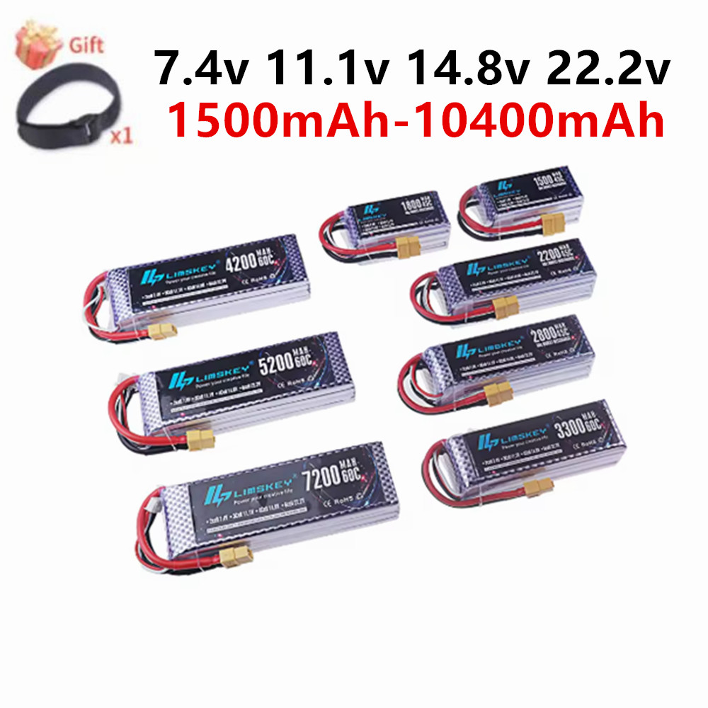 4S Lipo Battery 14.8V 6000Mah - Akumulator Lipo 2S 3S 4S 6S