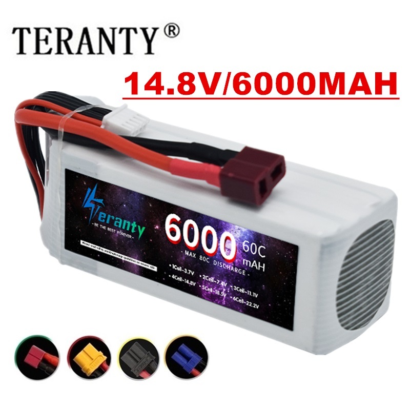 Akumulator Lipo 6000mAh 14.8V  – 4S Lipo Battery 14.8V 6000Mah recenzja i cena