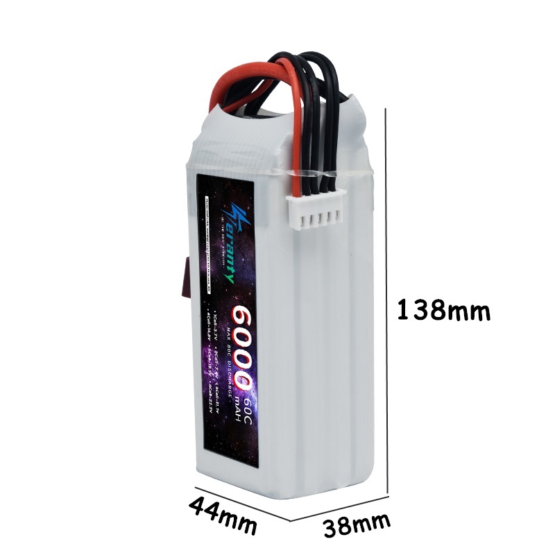 Akumulator Lipo 6000mAh 14.8V  – 4S Lipo Battery 14.8V 6000Mah recenzja i cena