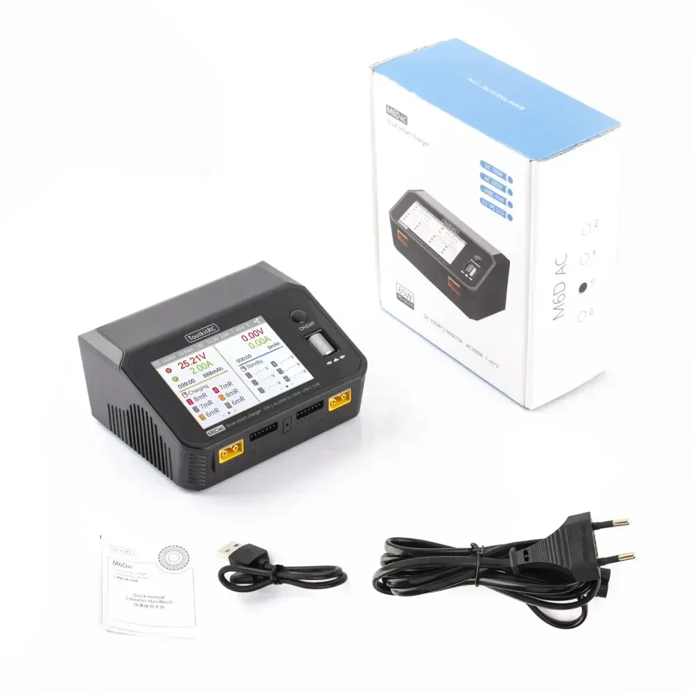 ToolkitRC M6DAC – inteligentna – Toolkitrc M6Dac Smart Charger recenzja i cena
